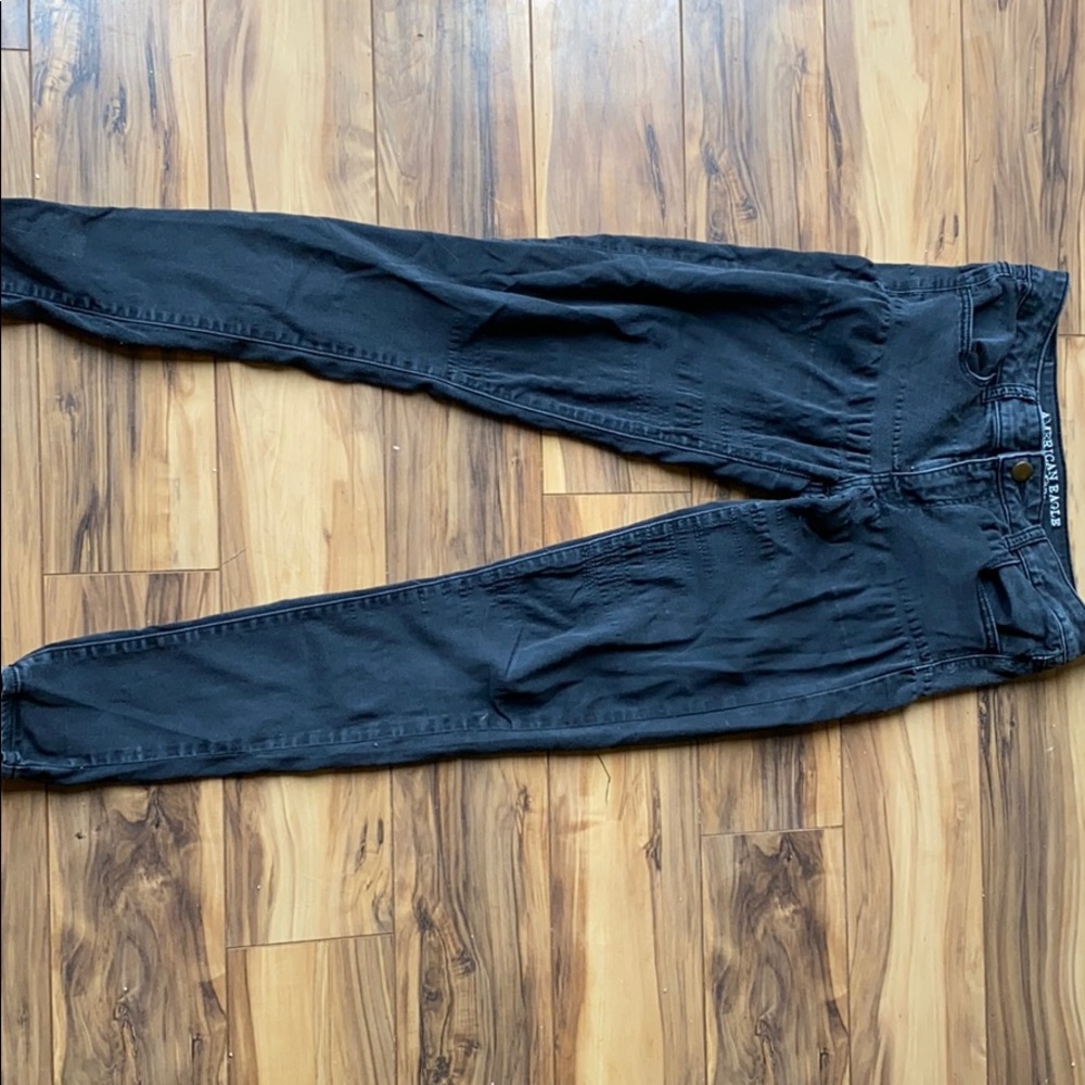 American eagle black jegging